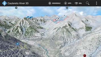Cauterets Hiver 3D पोस्टर