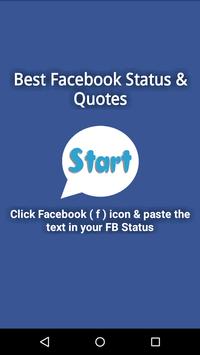 best facebook status quotes poster - Facebook Status Quotes