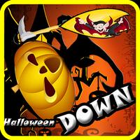 halloween games fall down free Affiche