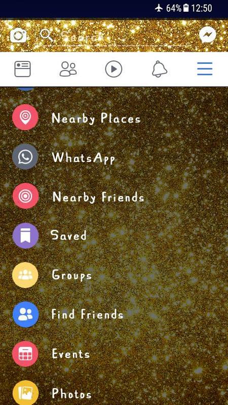 golden wallpaper for fb lite x for android apk download