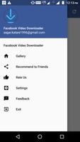 Facebook Video Downloader Affiche