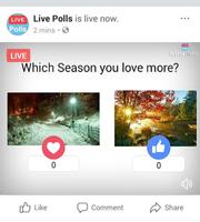 Facebook Live Polls screenshot 3