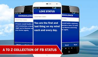 Status & Quotes for FaceBook Affiche