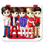 One Direction Wallpaper أيقونة