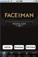 Face of Man Affiche