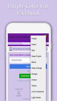 Multi Color For Facebook capture d'écran 1