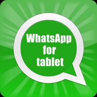 WhatsApp for tablet Free Guide Affiche