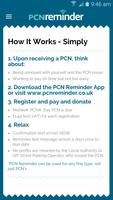 PCN Reminder Screenshot 1