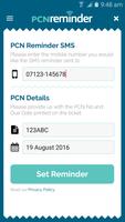 PCN Reminder اسکرین شاٹ 2