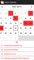 Indian Festival Calendar screenshot 2
