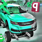 Factory Area Car Parking 3D icon