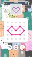 Cat Connect Dot poster