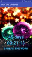 Days Until Christmas Affiche