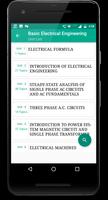 Basic Electrical Engineering P capture d'écran 1