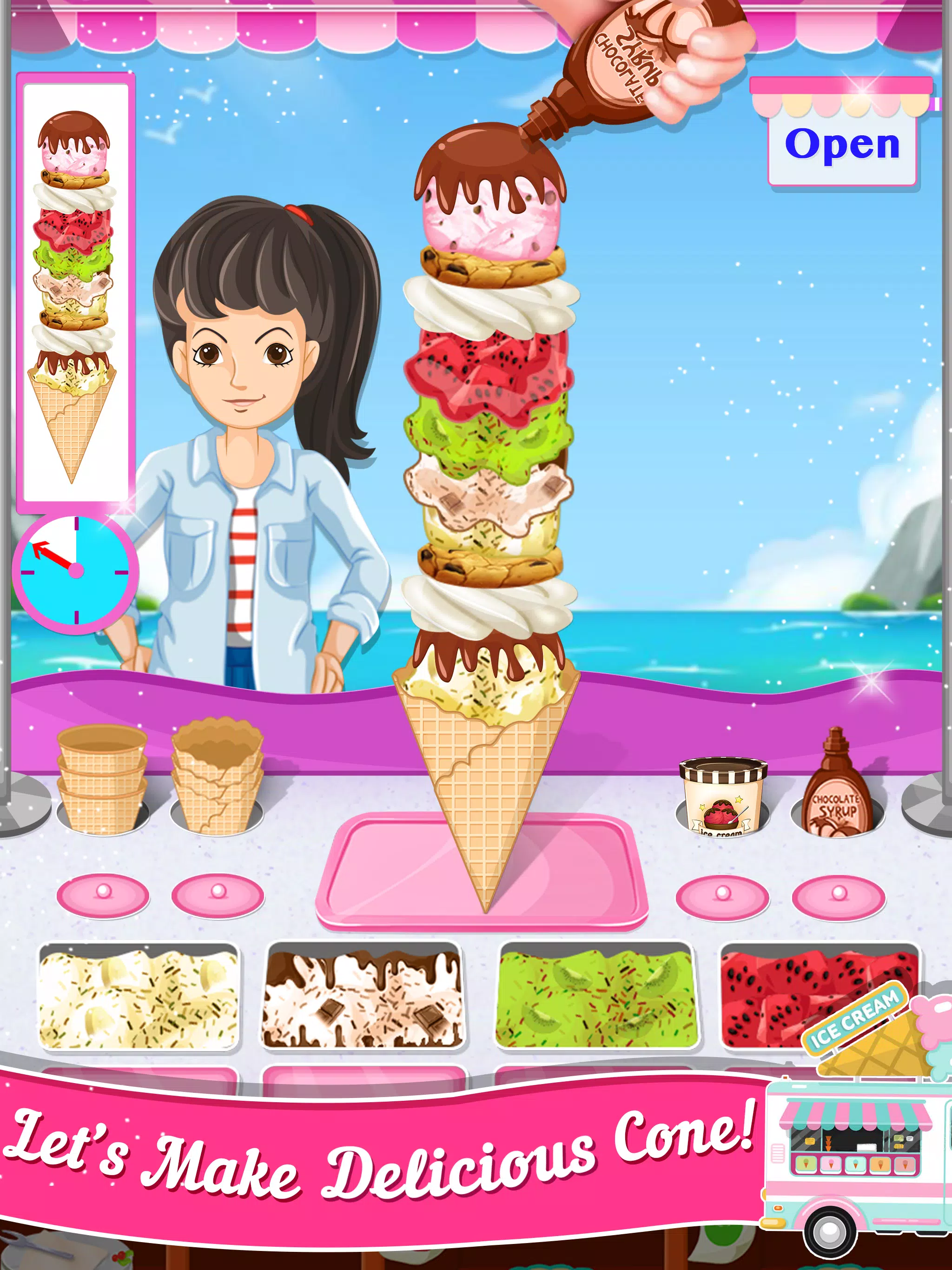 baixar My Ice Cream Maker - Jogo Food para Android