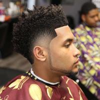 Fade Black Men Haircuts poster