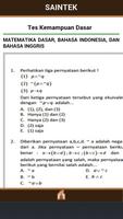 Latihan Soal SBMPTN ảnh chụp màn hình 2