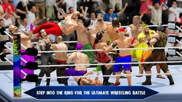 World Wrestling Mania: New Wrestling Fight Game Cartaz