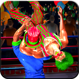 Clown Wrestling Ring Fighting Tag Team Champions ícone