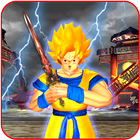 Goku Hero-Super Sayian Fighting Games Zeichen