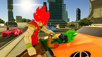 Goku Hero City Fight capture d'écran 1