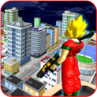 Guko Saiyan Battle: City Hero Fighting Games icône