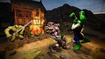 Incredible Monster Hero Family Revenge ảnh chụp màn hình 1