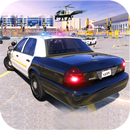 Police driving car 🚓 : highway robbery chasing APK