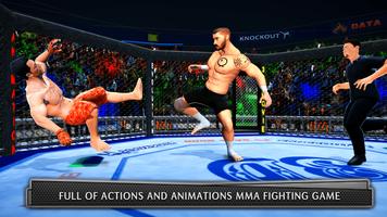 Real MMA Fighting 3D: Kungfu Martial Arts Fighting ảnh chụp màn hình 1