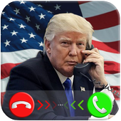Fake Call ☎ Donald Trump Call☎ icon