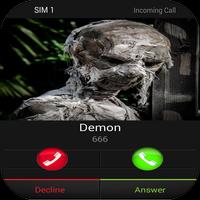 Fake Call Ghost Scary Prank imagem de tela 2