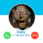 Scary Granny Horror Fake Call ( Prank ) icône
