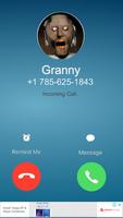 Scary Granny Horror Fake Call ( Prank ) capture d'écran 1