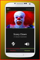 Call from Scary Clown ảnh chụp màn hình 1