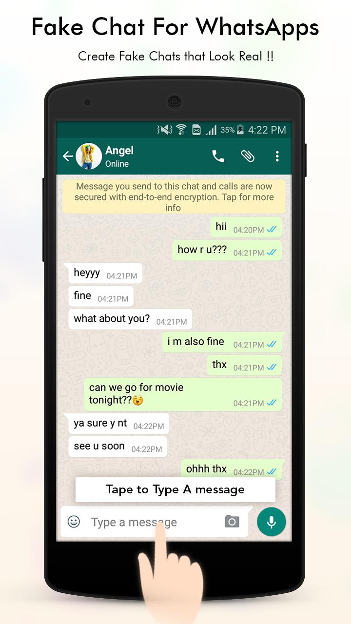  Fake  Chat For Whatsapp  for Android APK Download