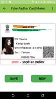 Fake Aadhar Card Maker imagem de tela 3