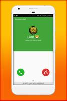 Talking Lion Call Prank screenshot 2