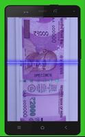 Fake Money Scanner Prank Plakat