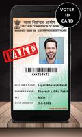 برنامه‌نما Voter ID Card Prank عکس از صفحه