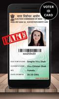 برنامه‌نما Voter ID Card Prank عکس از صفحه