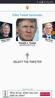 Fake Trump Tweet Generator Affiche