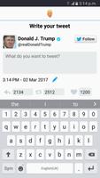Fake Trump Tweet Generator capture d'écran 1