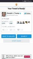 Fake Trump Tweet Generator capture d'écran 2