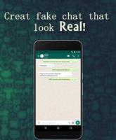 WhatsFake - Fake Chat Conversations Affiche