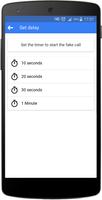 Fake Call capture d'écran 2