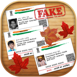 Aadhaar Card ID Maker Prank icône