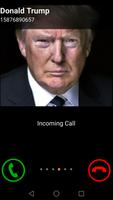 Fake Call Donald Trump capture d'écran 1