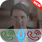 call from Justin trudeau prank icône