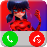 آیکون‌ Fake Call - Miraculous Ladybug