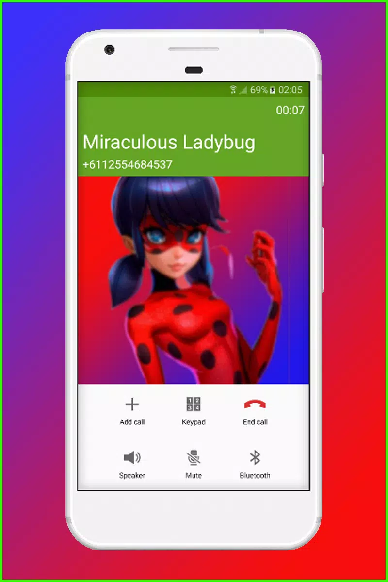 Fake Call - Miraculous Ladybug APK pour Android Télécharger